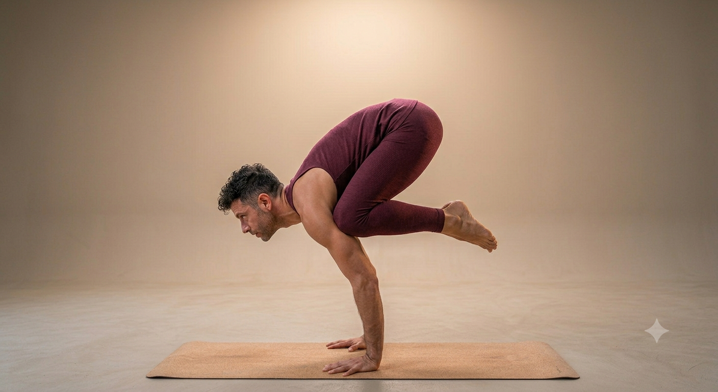 Alumno trabajando control y flexibilidad.